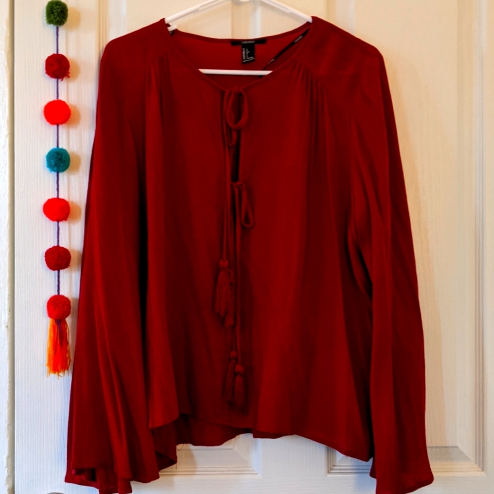 Burnt orange top